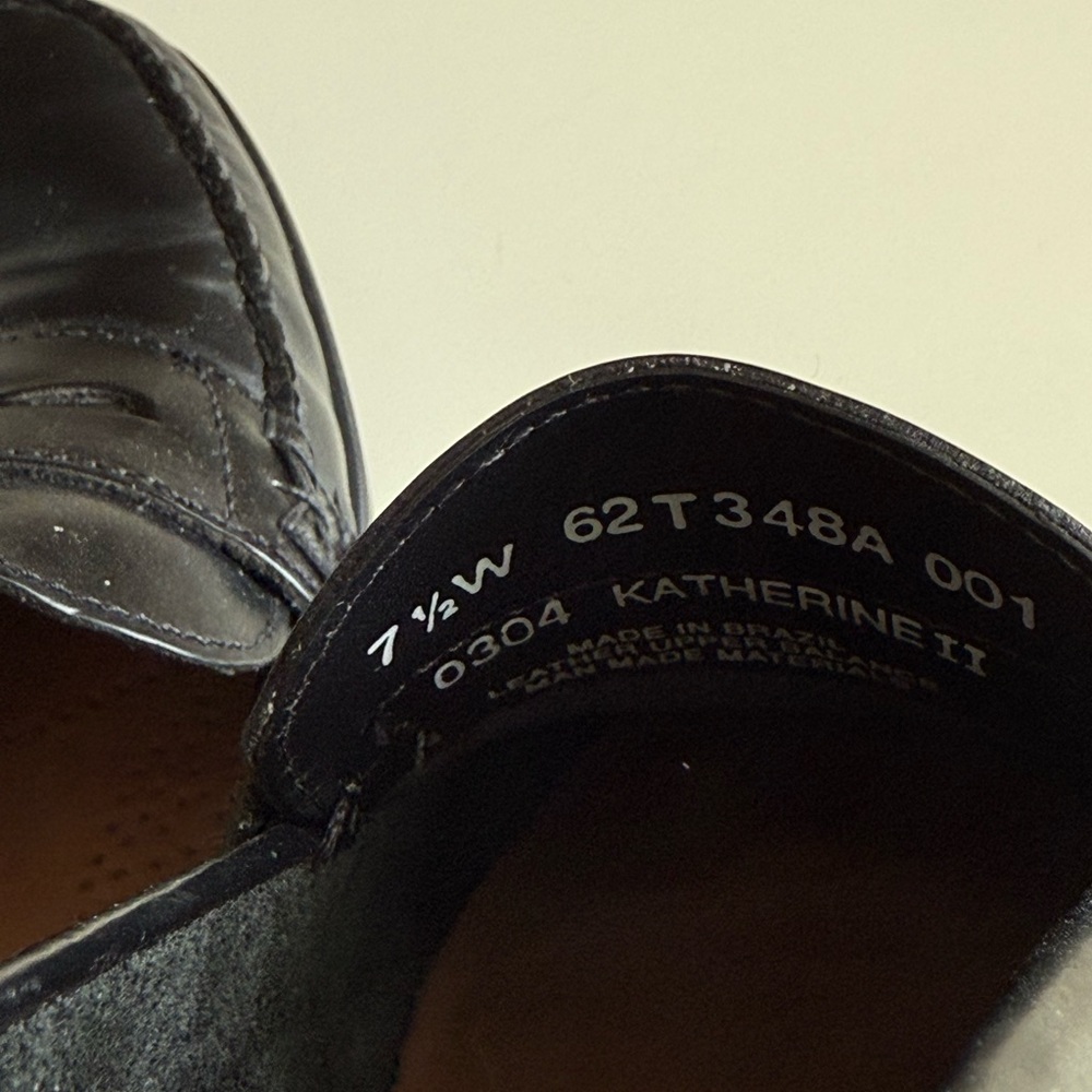 G.H. Bass Weejuns Black Loafers | Size 7.5 - Picture 4 of 6